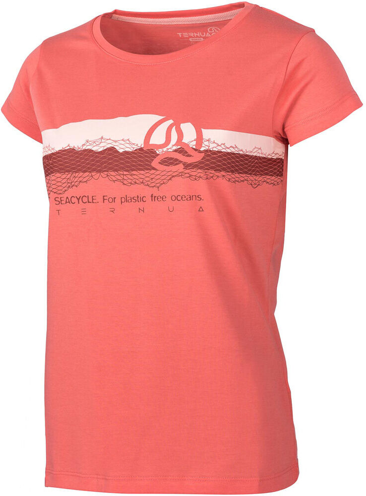 Ternua halpuw camiseta montaña manga corta mujer Rosa (M)