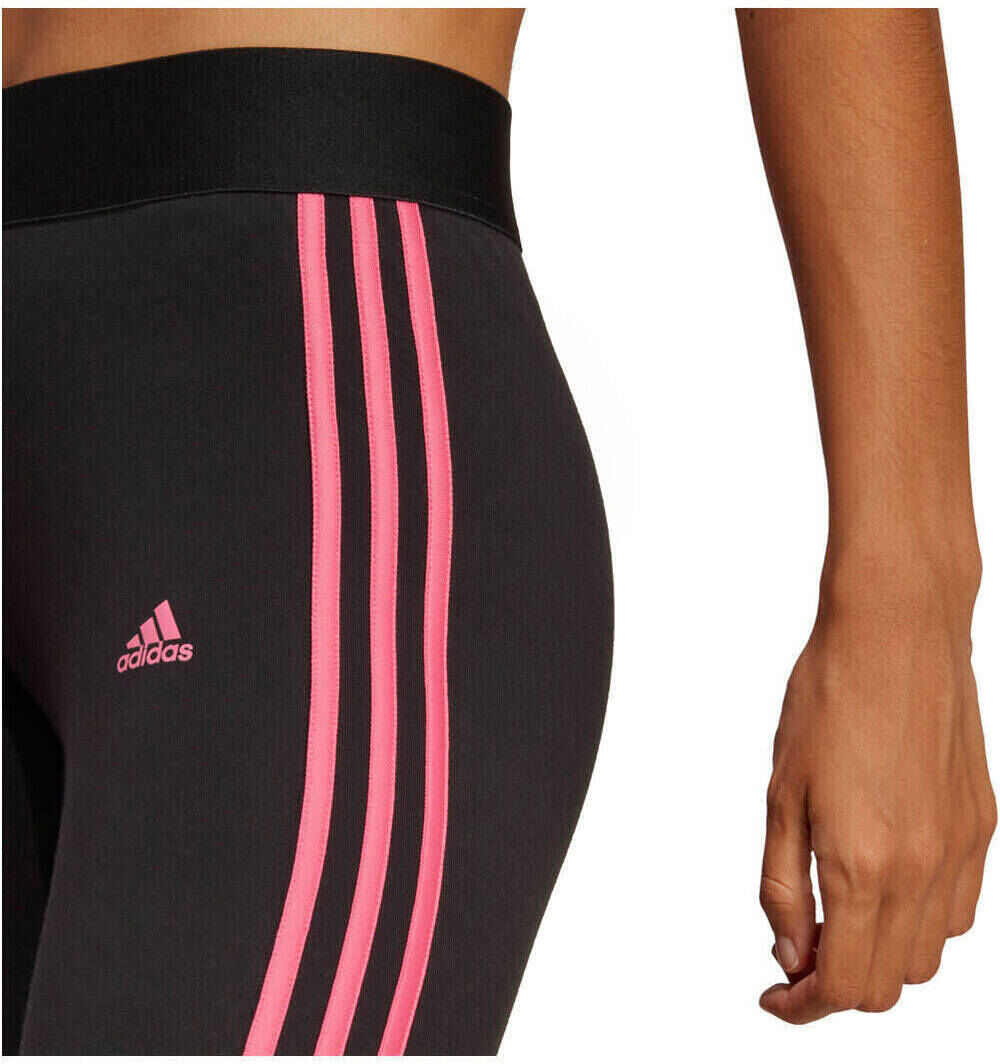 Adidas loungewear essentials 3 bandas pantalón mujer Negro (XS)