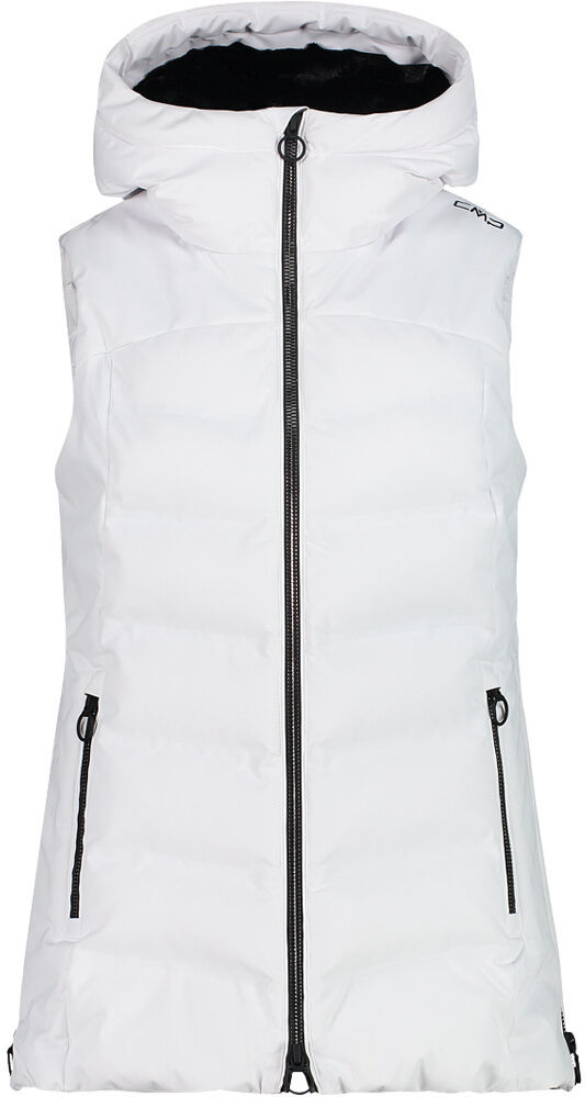 Cmp woman vest fix hood chalecos mujer Blanco (38)