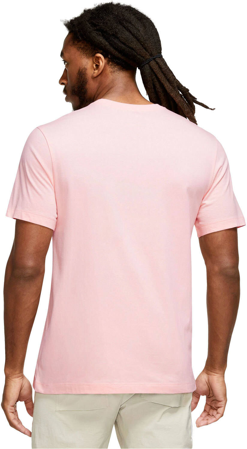 Nike sportswear swoosh block camiseta manga corta hombre Rosa (L)