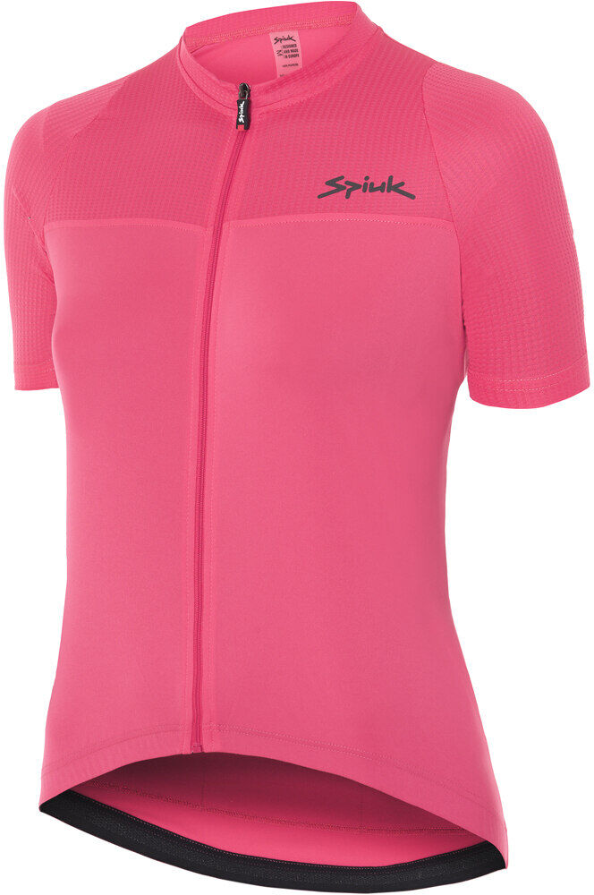 Spiuk maillot m/c anatomic w mujer maillot manga corta mujer Rosa (M)