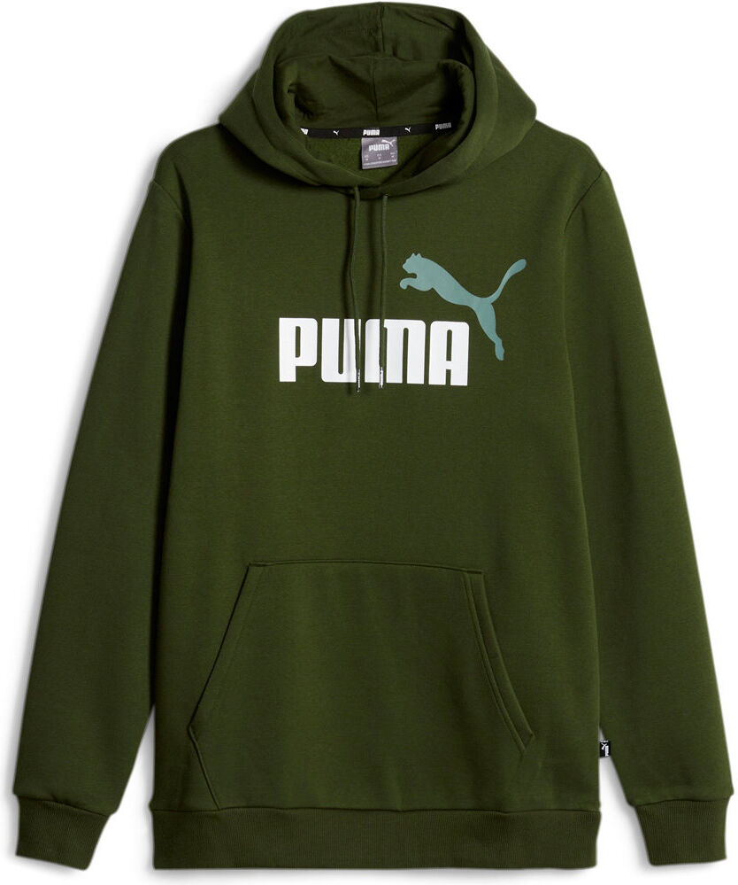 Puma essentials big logo sudadera hombre Verde (L)