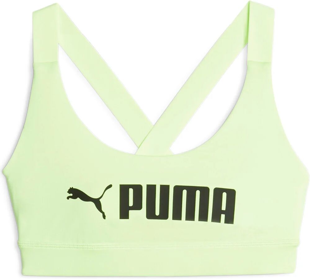 Puma mid impact fit sujetadores deportivos Lila (XS)