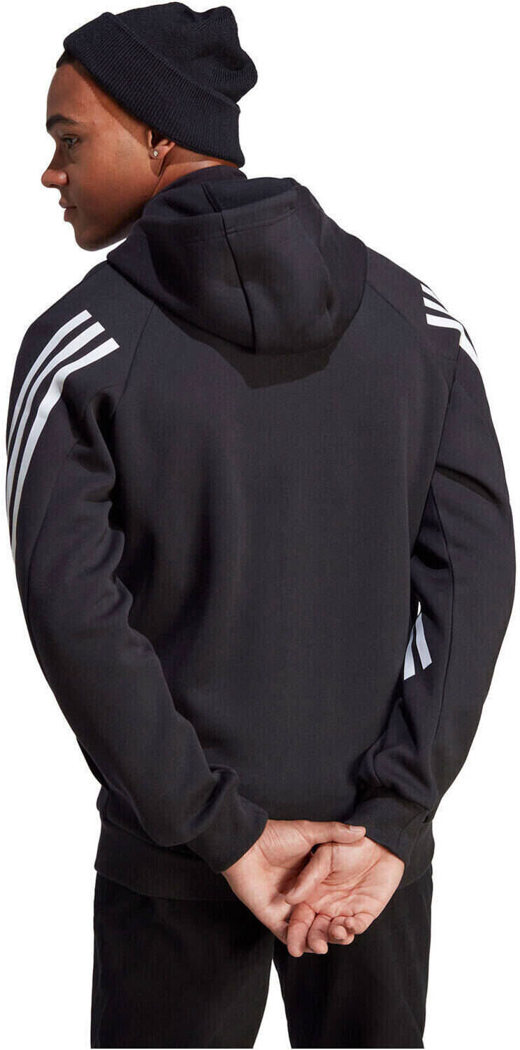 Adidas future icons 3 bandas sudadera hombre Negro (XS)