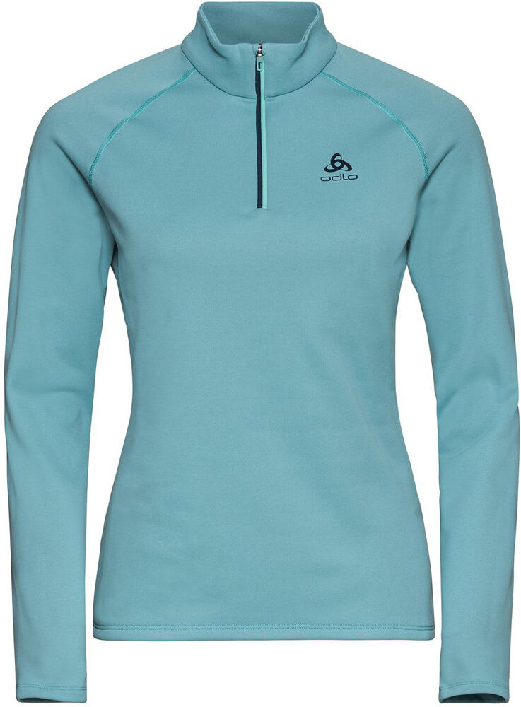 Odlo mid layer 1/2 zip besso forro polar mujer Azul (L)