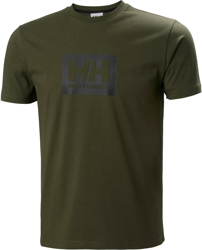 Helly Hansen hh box camiseta manga corta hombre Verde (S)