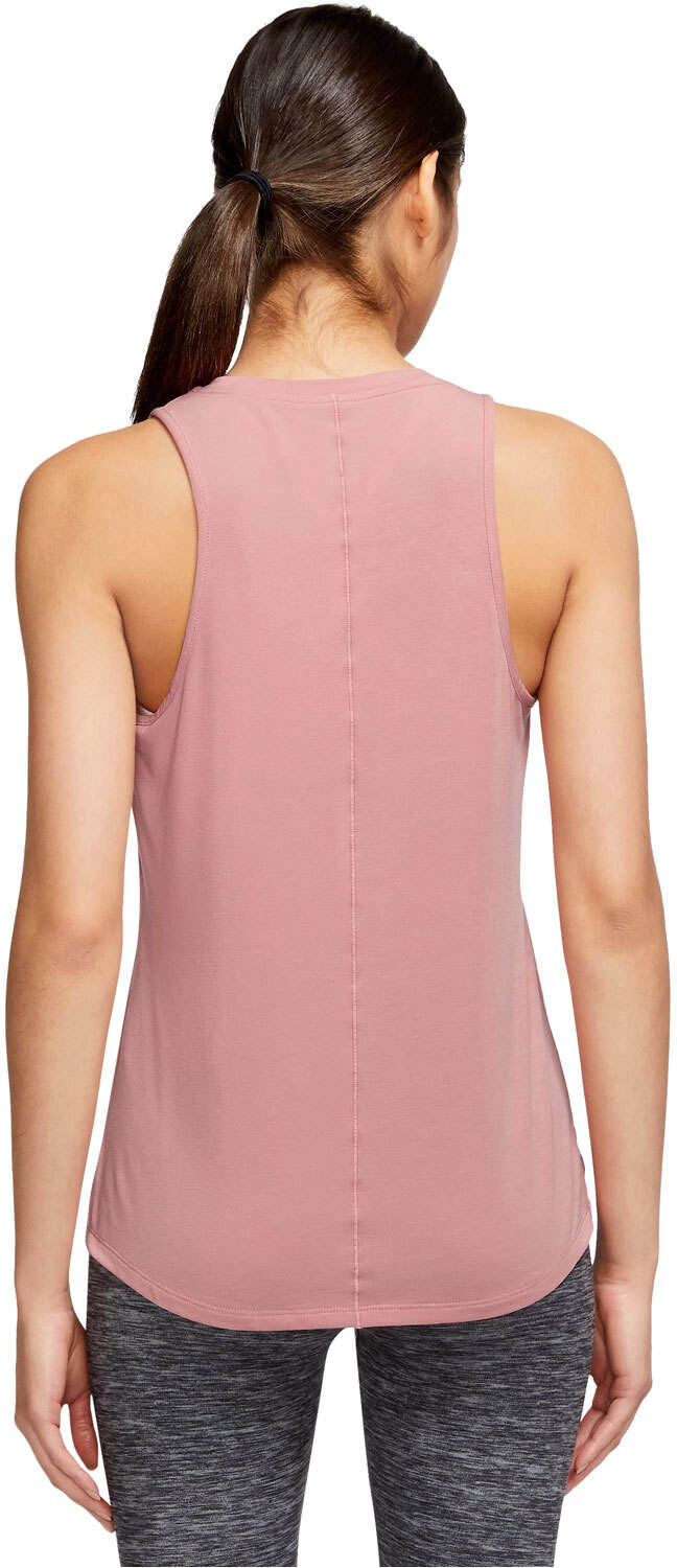 Nike dri-fit one luxe camiseta tirantes fitness mujer Rosa (L)