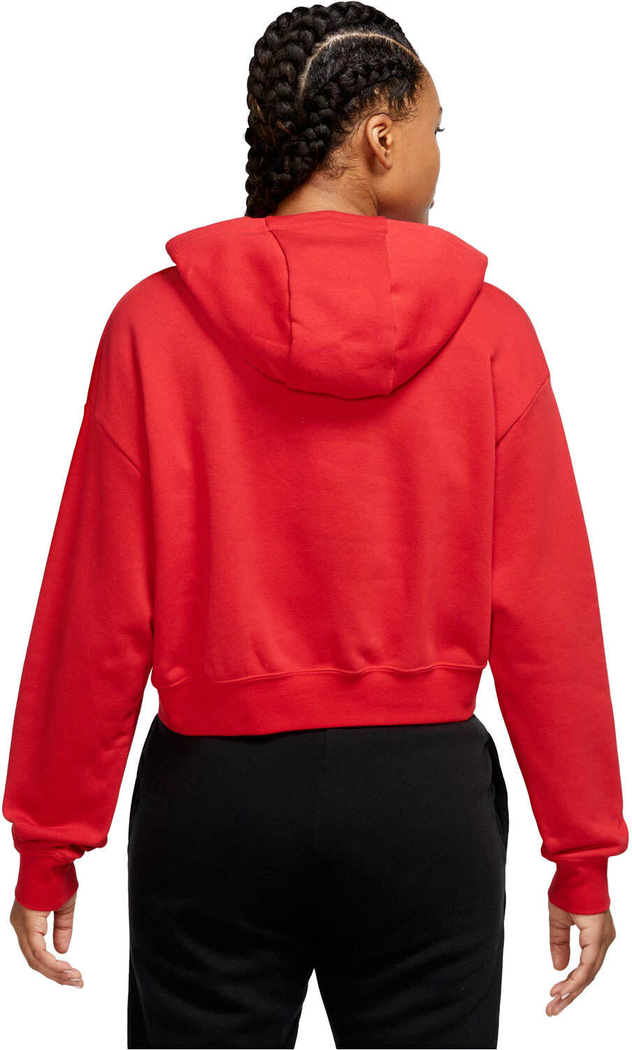 Nike sportswear club fleece sudadera mujer Rojo (M)