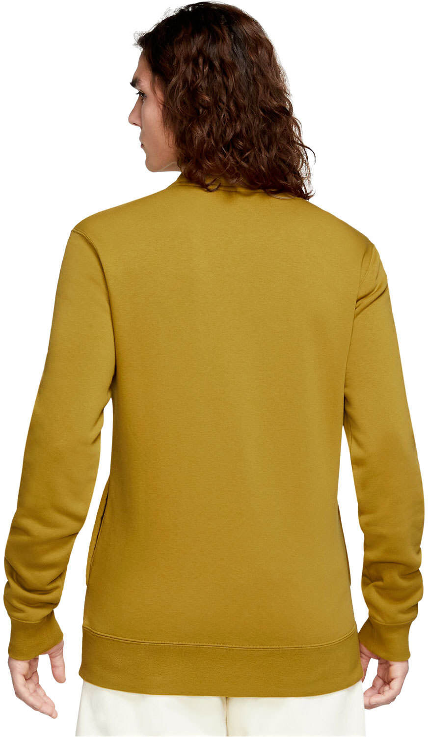 Nike sportswear club sudadera hombre Amarillo (L)