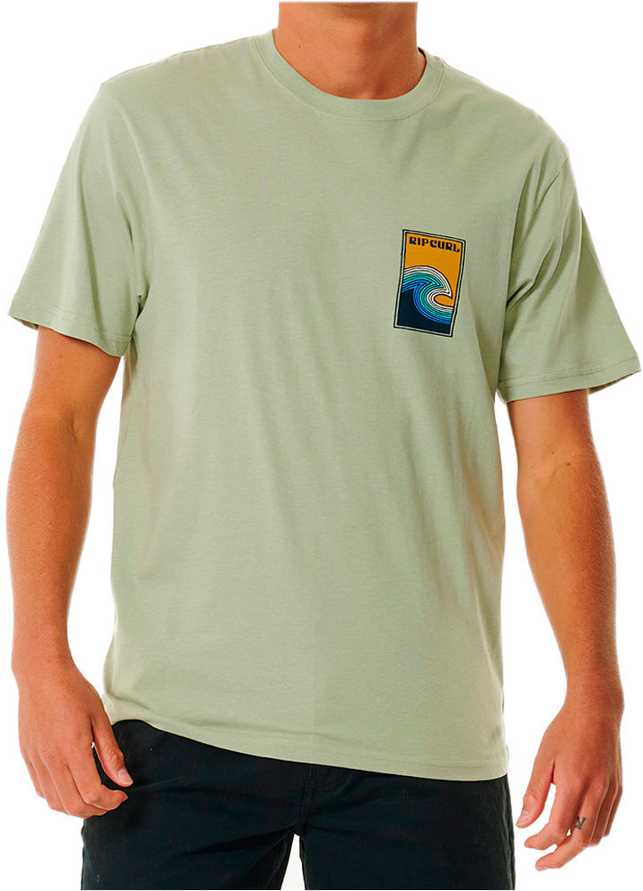 Rip Curl swc blazing tubes camiseta manga corta hombre  (L)