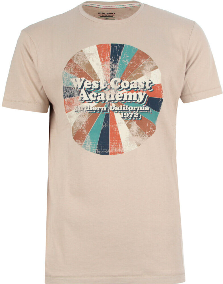 Blend academy circle camiseta manga corta hombre Beige (S)