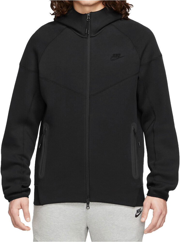 Nike sportswear tech fleece windrunner sudadera hombre Negro (XL)