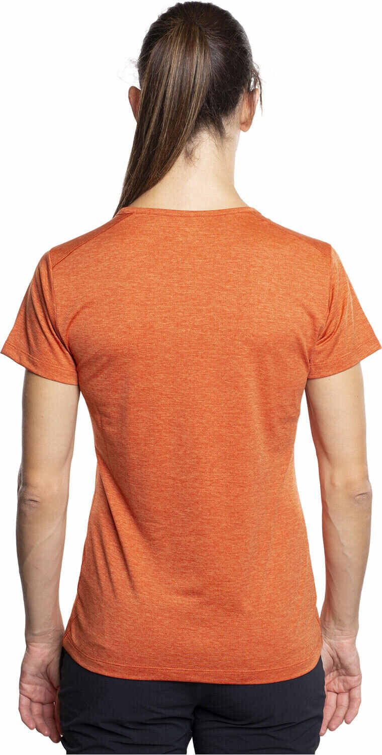 Trango rjavina camiseta montaña manga corta mujer Naranja (L)