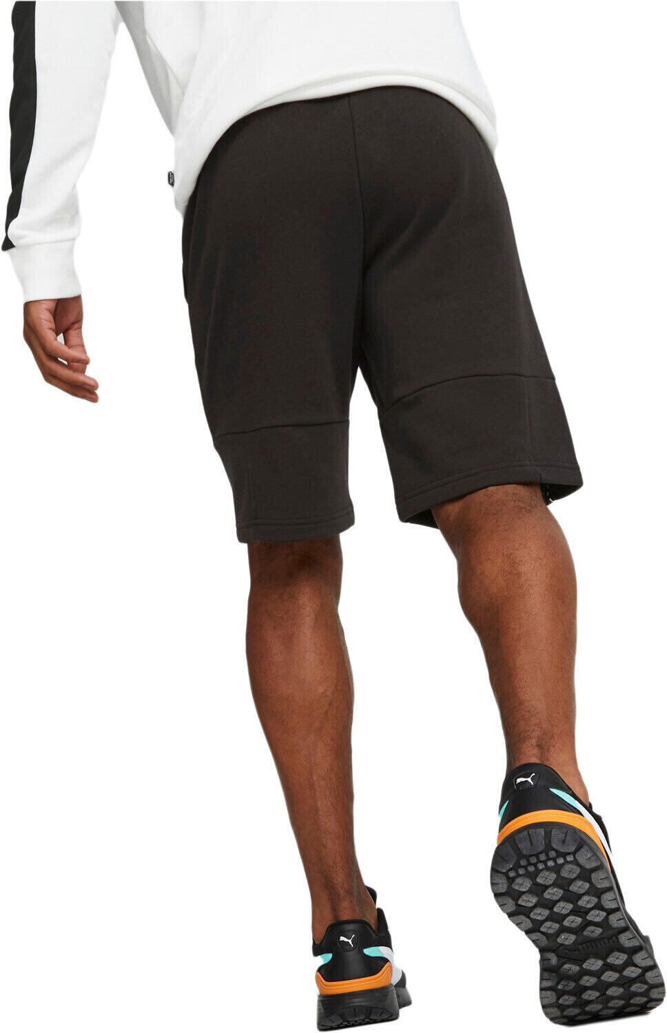 Puma essentials bloc x tape bermudas hombre Negro (XXL)