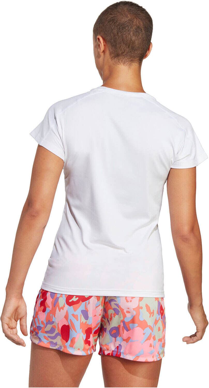 Adidas train essentials camisetas fitness mujer Blanco (XS)