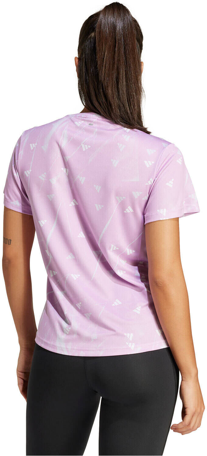 Adidas run it camiseta entrenamiento manga corta mujer Rosa (S)