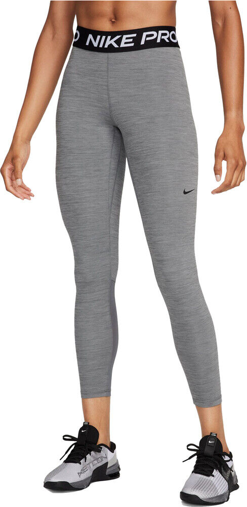 Nike pro 365 pantalones y mallas largas fitness mujer Gris (L)