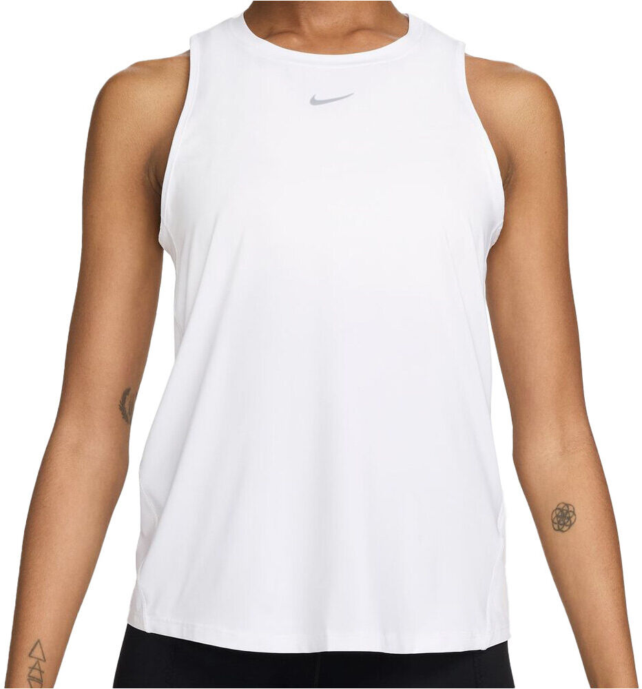 Nike dri-fit one classic camiseta tirantes fitness mujer Blanco (XS)