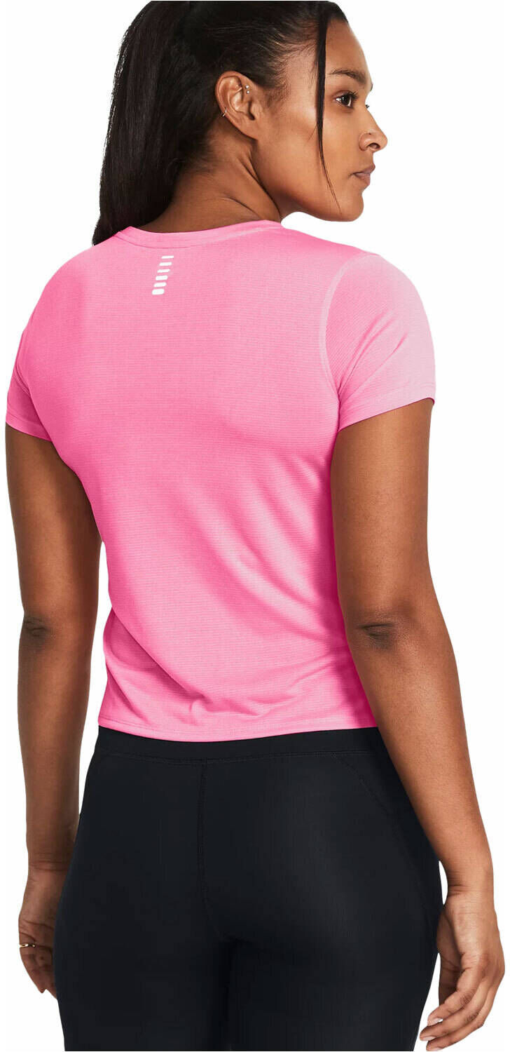 Under Armour streaker camiseta entrenamiento manga corta mujer Rosa (S)