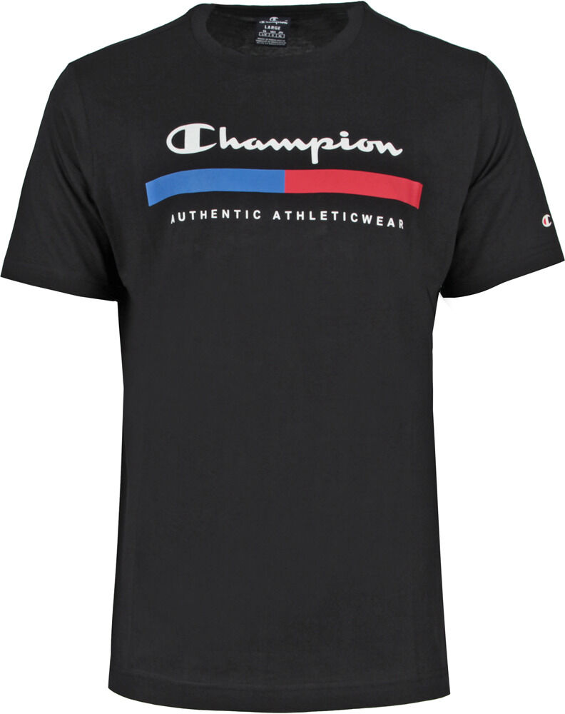 Champion bloq camiseta manga corta hombre Negro (XL)