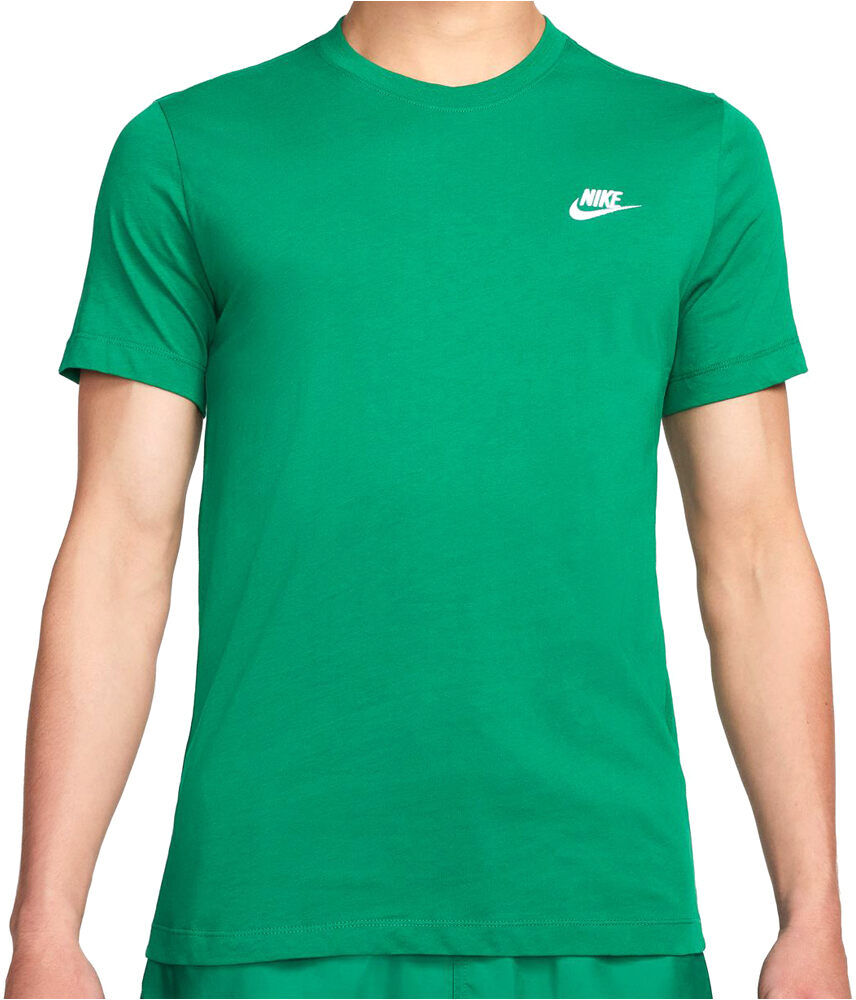 Nike sportswear club camiseta manga corta hombre Verde (XL)