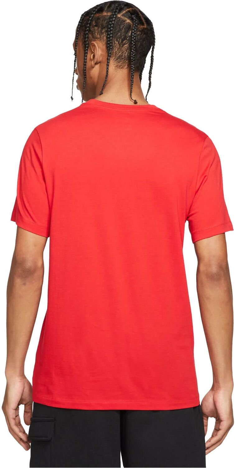 Nike sportswear icon futura camiseta manga corta hombre Rojo (L)