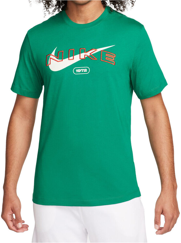 Nike sportswear club camiseta manga corta hombre Verde (L)