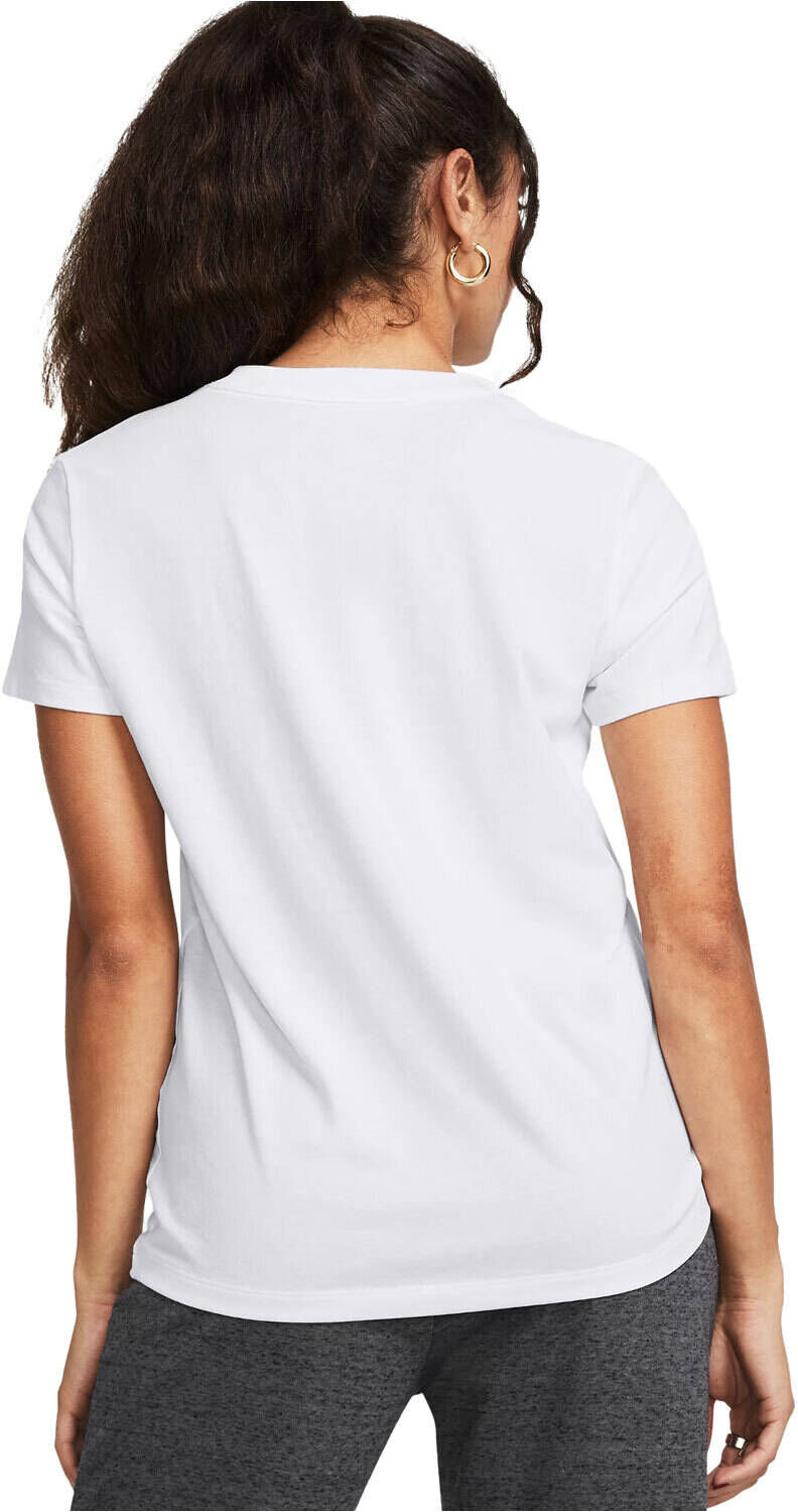 Under Armour off campus core camiseta manga corta mujer Blanco (S)