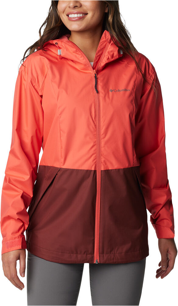 Columbia inner limits iii chaqueta impermeable mujer Rojo (S)