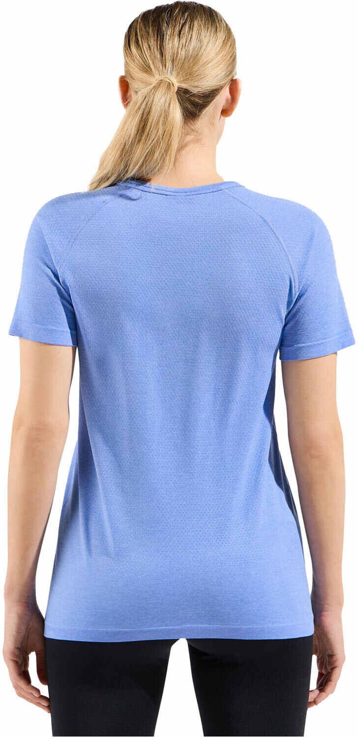 Odlo essential seamless camiseta montaña manga corta mujer Azul (L)