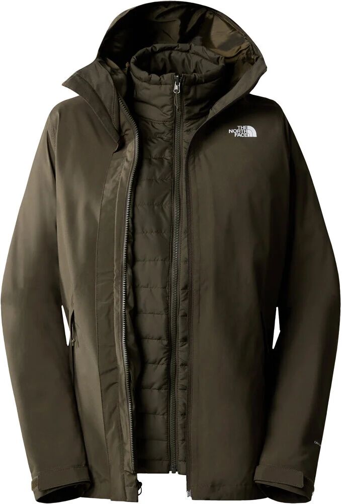 The North Face carto triclimate chaqueta impermeable insulada mujer Verde (S)