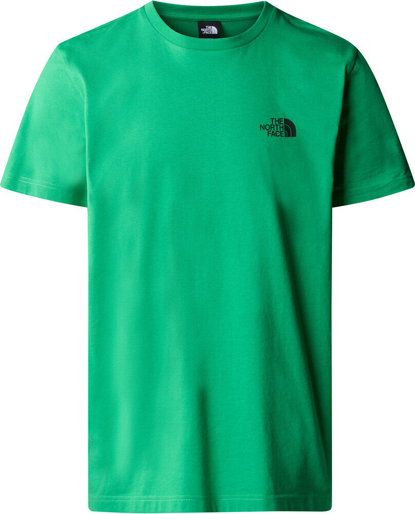 The North Face simple dome camiseta manga corta hombre Verde (M)