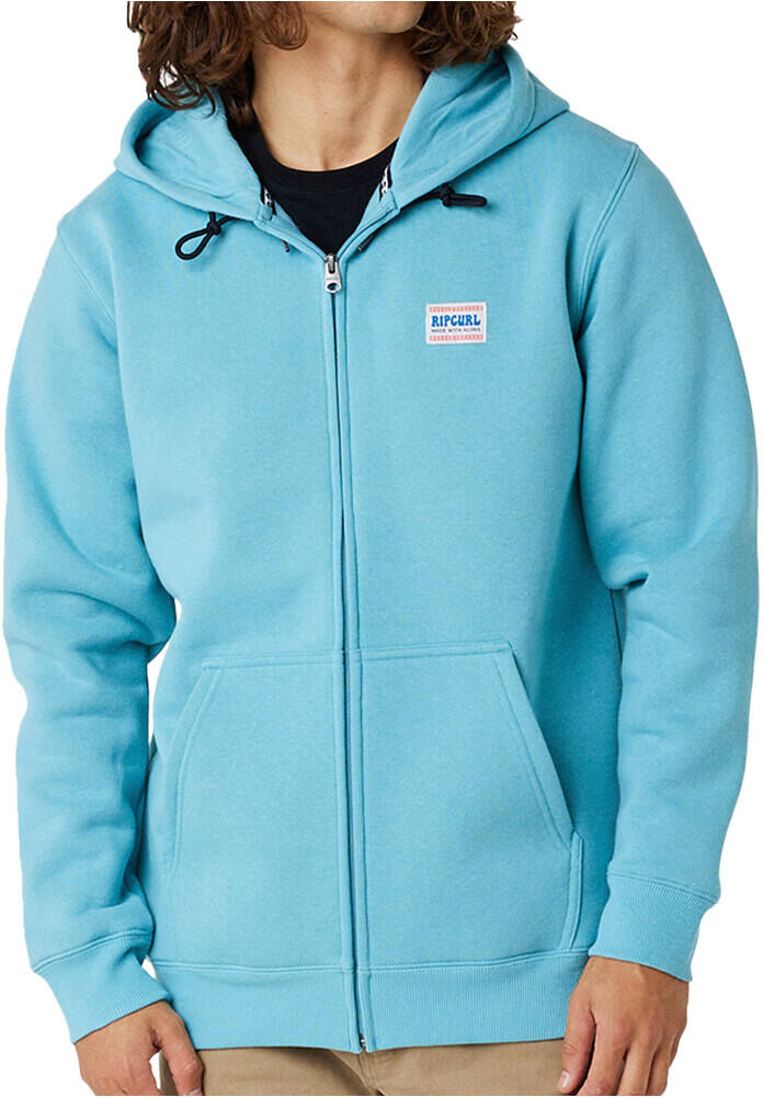 Rip Curl horizion zip thru sudadera hombre Azul (M)