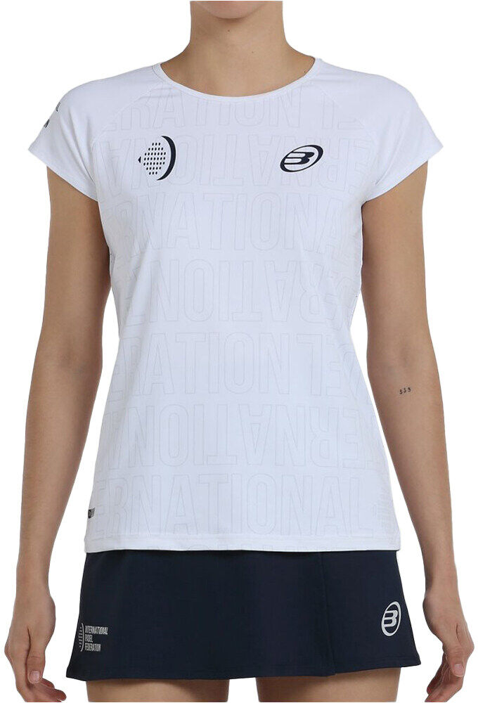 Bullpadel epata camiseta tenis manga corta mujer Blanco (M)