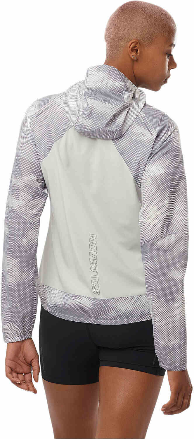 Salomon bonatti cross CHAQUETA TRAIL RUNNING MUJER Blanco