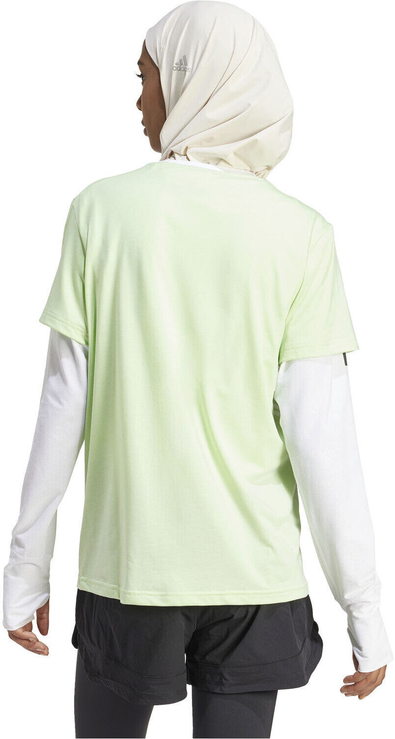 Adidas icons 3s camisetas fitness mujer Verde (XXS)