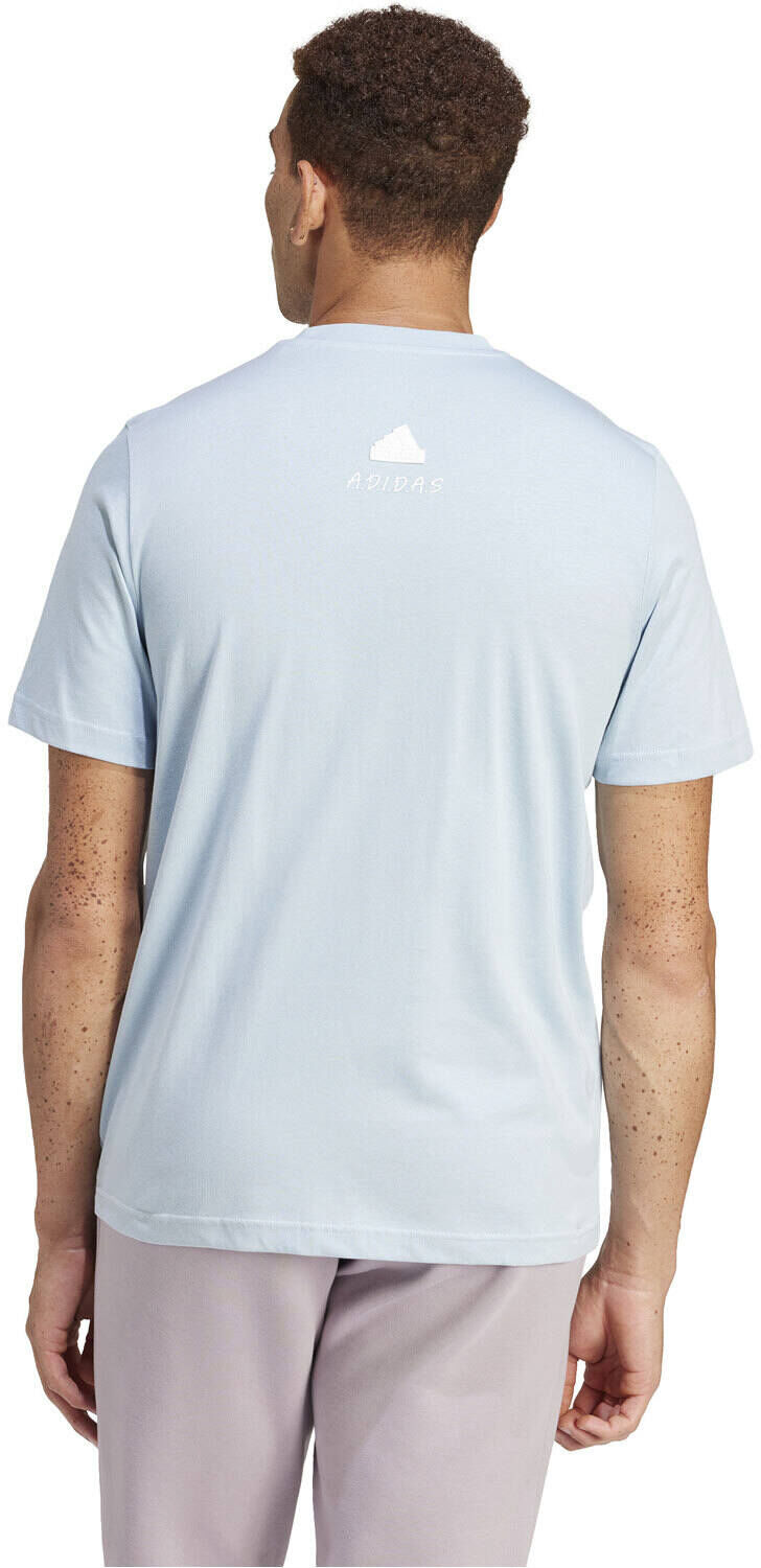 Adidas all day camiseta manga corta hombre Azul (S)