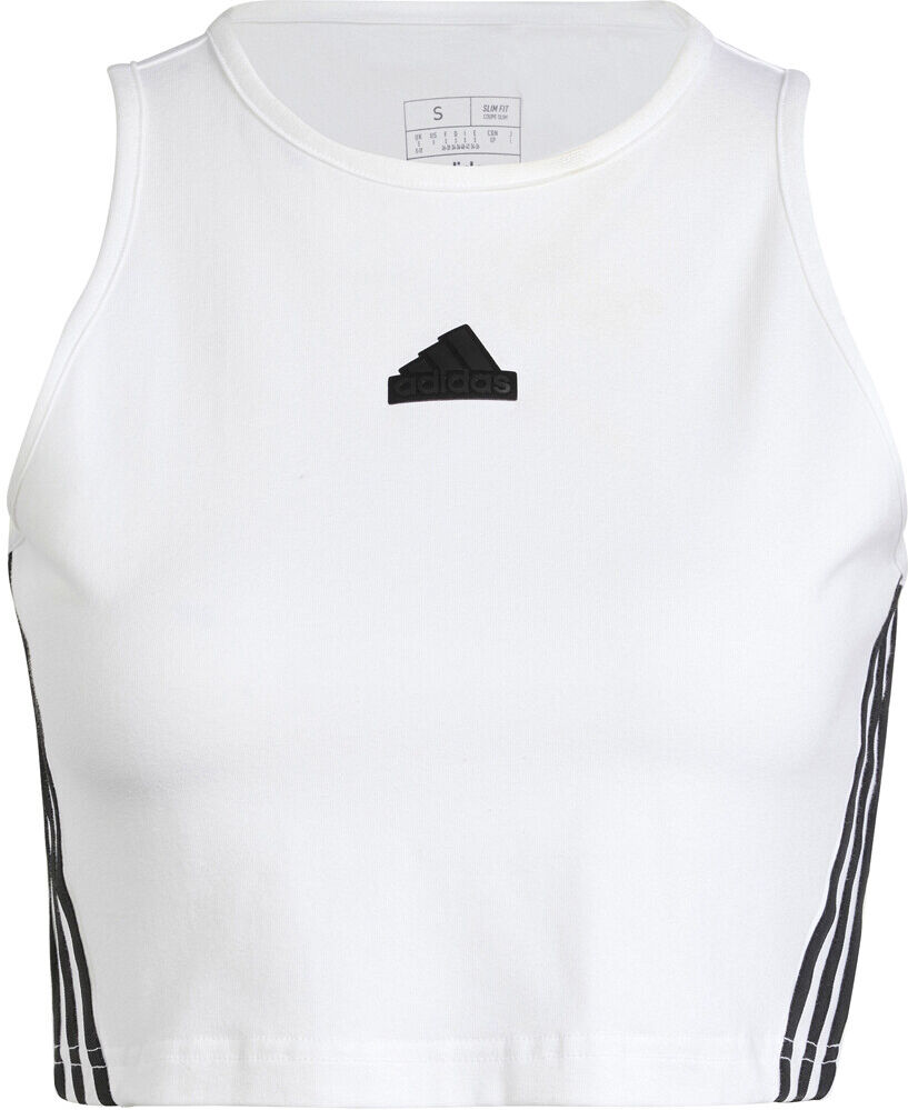 Adidas future icons 3 stripes camiseta tirantes mujer Blanco (XXS)