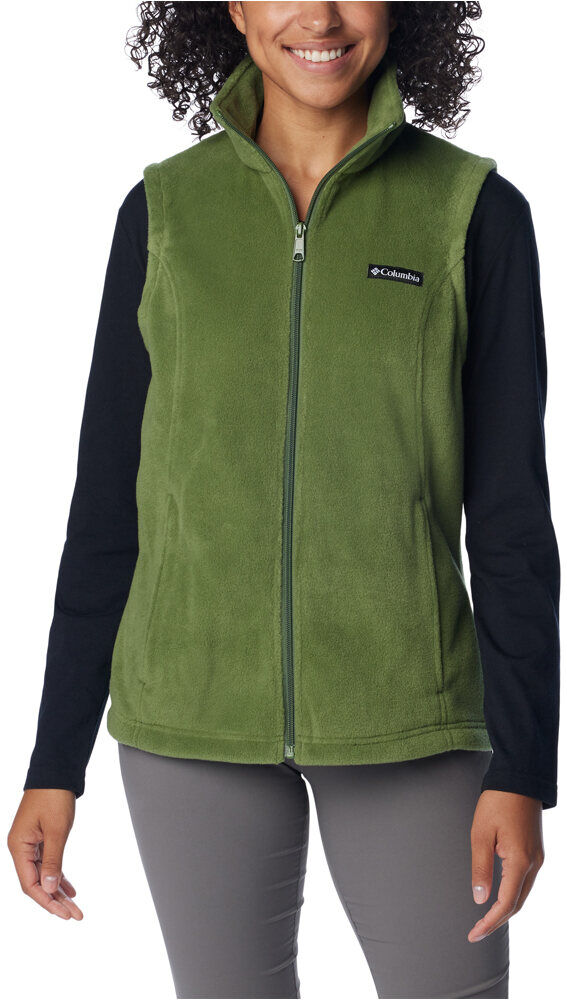 Columbia benton springs chaleco outdoor mujer Verde (L)