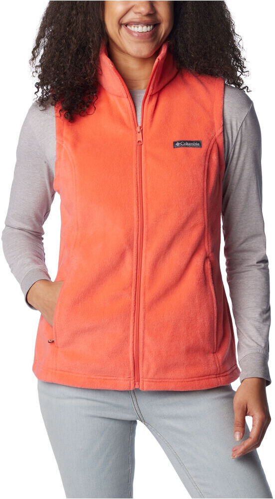 Columbia benton springs vest chaleco outdoor mujer Rojo (M)