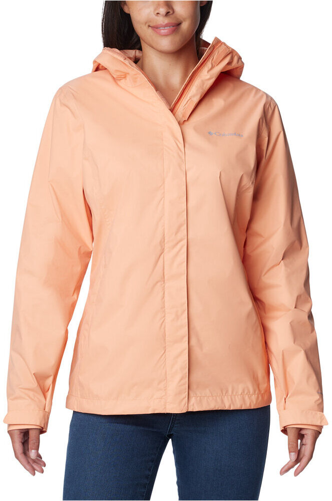 Columbia arcadia ii chaqueta impermeable mujer Naranja (XL)