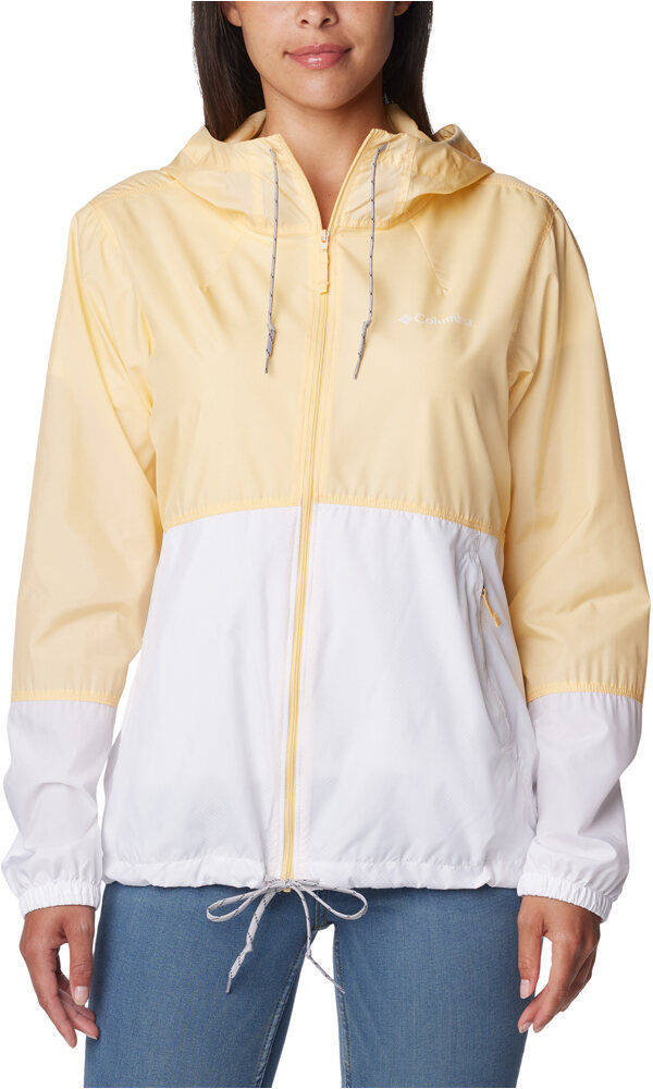 Columbia flash forward windbreaker chaqueta softshell mujer Amarillo (M)