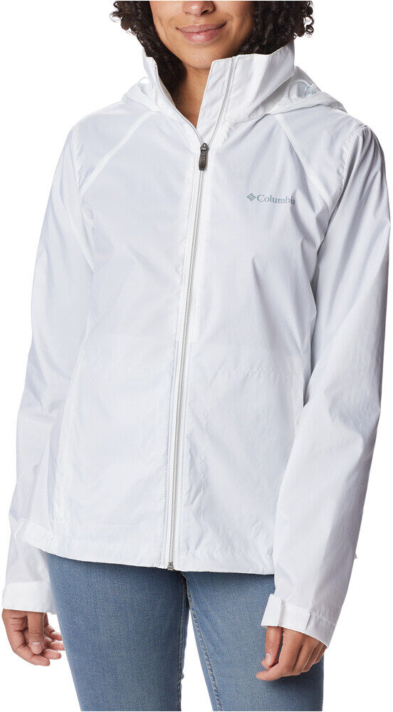 Columbia switchback iii chaqueta impermeable mujer Blanco (M)