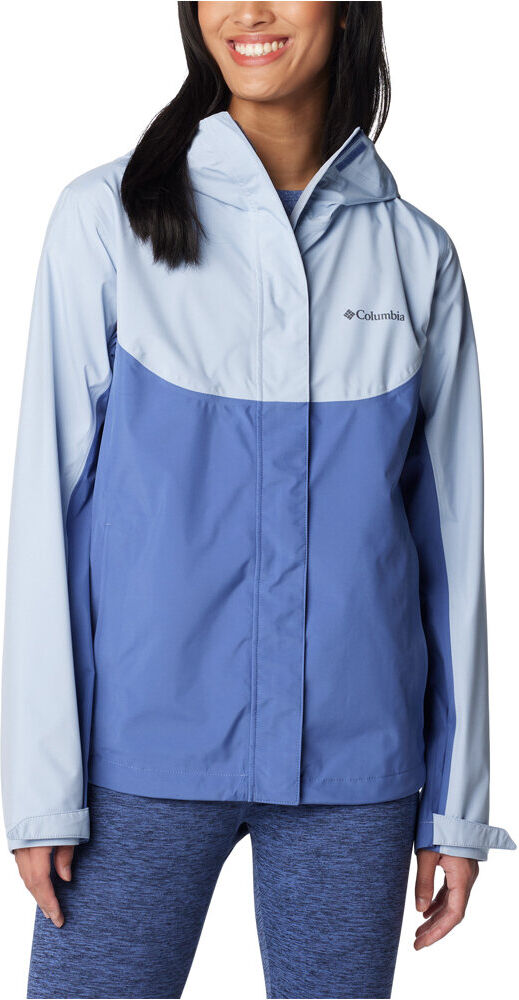 Columbia wahkeena falls 3l chaqueta impermeable mujer Azul (S)