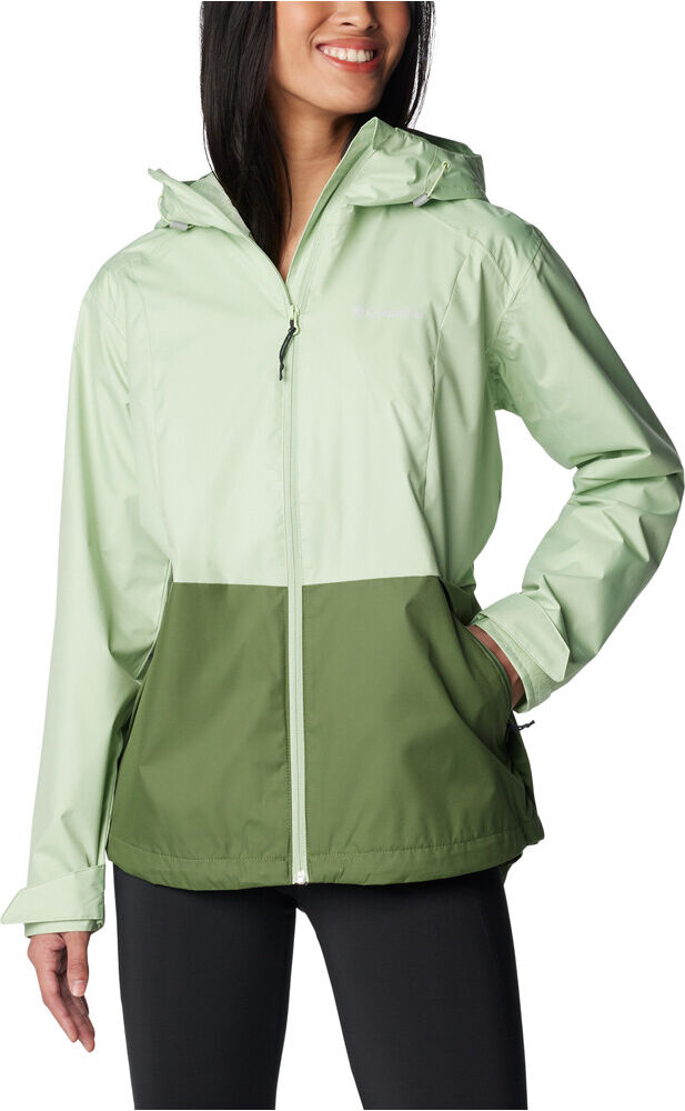 Columbia inner limits iii chaqueta impermeable mujer Verde (XL)