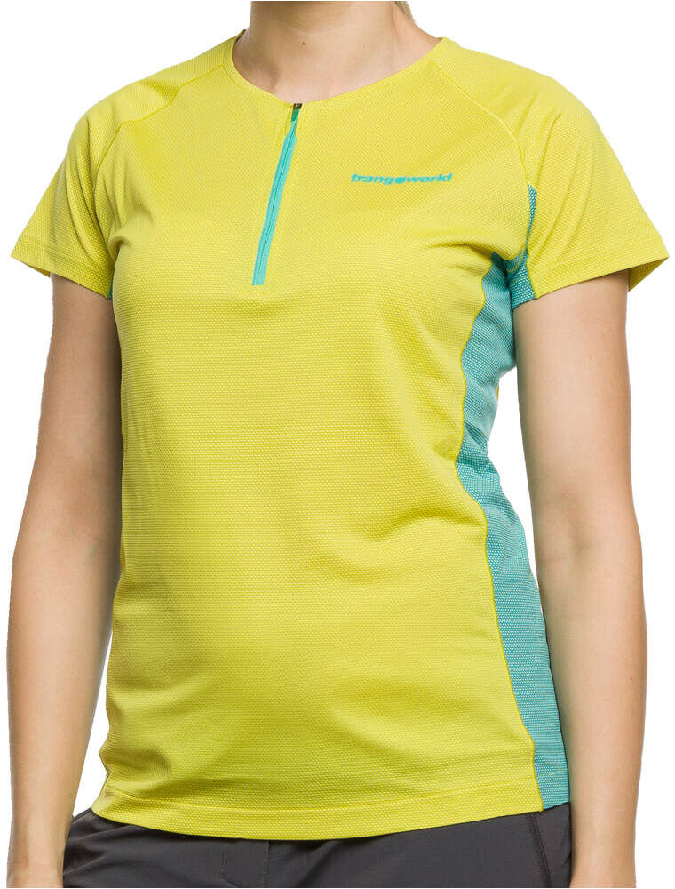 Trango leit camiseta montaña manga corta mujer Amarillo (L)