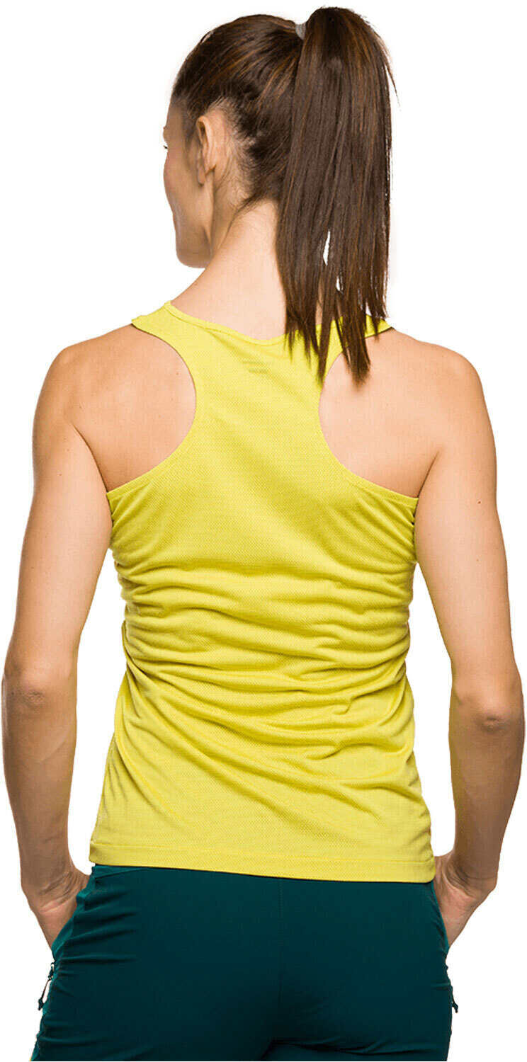 Trango tremorgio camiseta montaña manga corta mujer Amarillo (L)