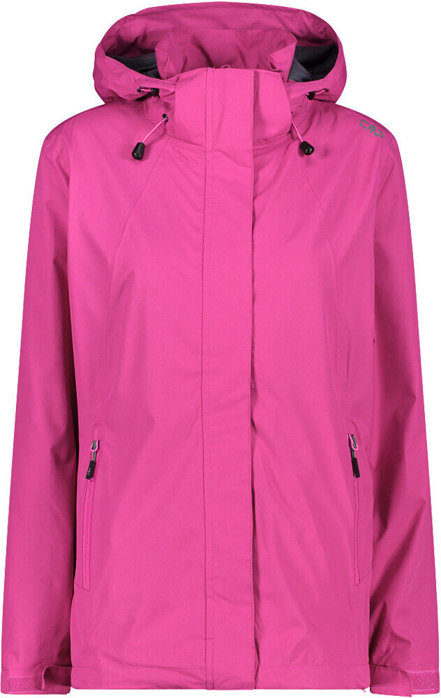 Cmp woman jacket zip hood chubasquero mujer Rosa (42)