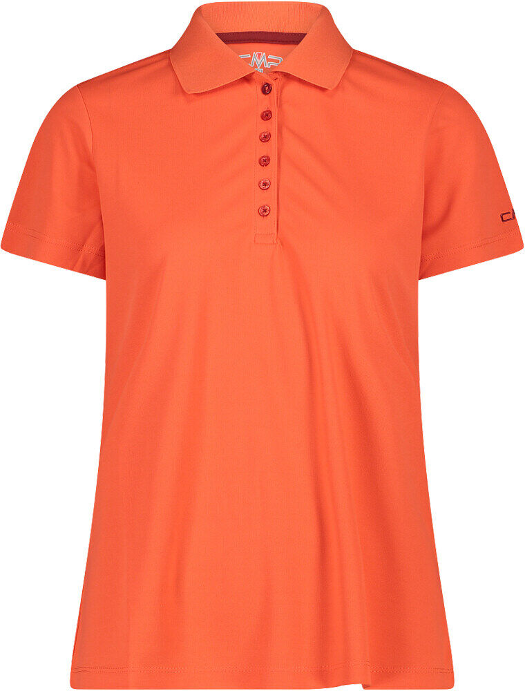 Cmp woman polo camiseta montaña manga corta mujer Naranja (36)