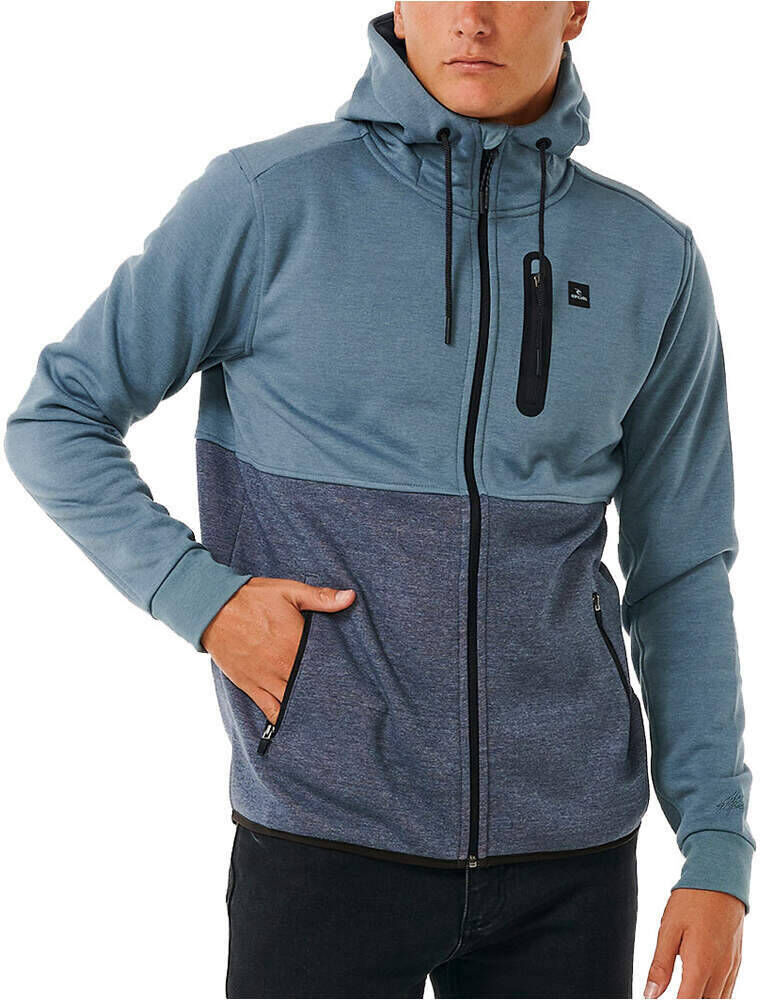 Rip Curl anti series departed sudadera hombre Azul (S)